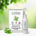 thumbnail image 1 of PUROLEO Peppermint Essential Oil With Trigger Spray Pump 128 Fl Oz/3785 ML (Packed In Canada) 100% Pure Natural Undiluted, for Aromatherapy essential oils, 1 of 5