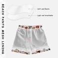 thumbnail image 5 of Kids' Beach Pants Comfortable Swim Trunks Cute Pinks Strawberries Shorts for Pool Vacation and Lounge Wear X-Large, 5 of 8