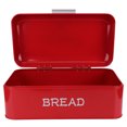 thumbnail image 1 of Boîte à Pain Style Européen, Récipient de Stockage Alimentaire, Accessoire de Cuisine pour Boulangerie Rouge, 1 of 17