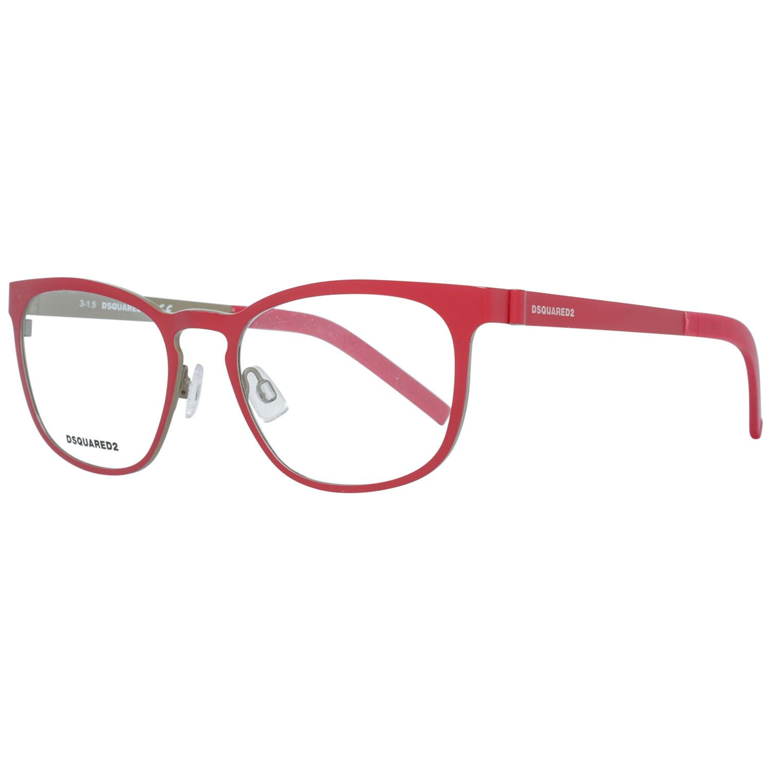 red glass goggles