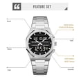 thumbnail image 6 of YiJuHui Luminous Digital Watch for Men Women, Waterproof Sport Watch with Alarm Stopwatch, LED Backlight Military Outdoor Watch, Casual Daily Wear Quartz Wristwatch, 6 of 9