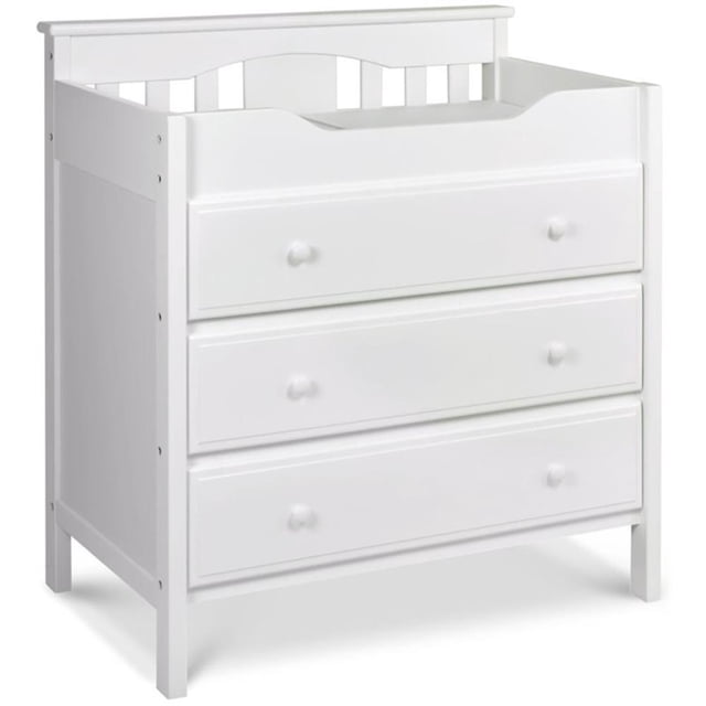 DaVinci Jayden Commode à Langer à 3 Tiroirs, Blanc
