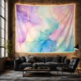 thumbnail image 6 of Marble Abstract Swirling Color Fields on Off-White, Serene Modern Abstract for Art Lovers, Luxury Wall Art, Housewarming Gift Tapestry Wall Hanging for Living Room and Bedroom, 6 of 7