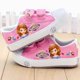 thumbnail image 1 of Zapatos de lona para niños de Disney frozen elsa zapatos bajos para niñas PU otoño transpirable antideslizante Casual Shoes28-Insole 18 CM y 19-24 meses Gao Jinjia LED, 1 of 2