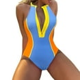 thumbnail image 1 of Gibobby Batas de baño mujeres spa Traje de baño atractivo cómodo de la moda de las mujeres traje de baño delgado de rayas de cuello(B,G), 1 of 5