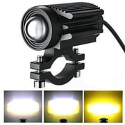 Star Home Fog Light High-Strength Super Bright Waterproof Motorcycle Driving Light Auxiliary Spotlight for Scooter