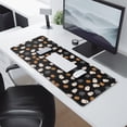 thumbnail image 2 of Long Mouse Pads for Desk,Halloween Ghosts Pumpkins and Spider Webs Desk Mats on Top Of Desks, Desk Mouse Pad Extra Large with 3mm Non-Slip Base and Stitched Edge for Gaming,Work,Home 31.5x11.8in, 2 of 4