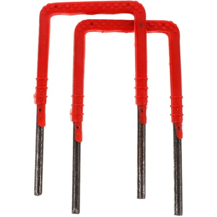 Uonlytech 2Pcs Well Sturdy Ladder Plastic Corrosion Resistant Safe Usage for