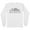 White, variant on Skyline Atlanta Georgia Long Sleeve Shirt Unisex Large White