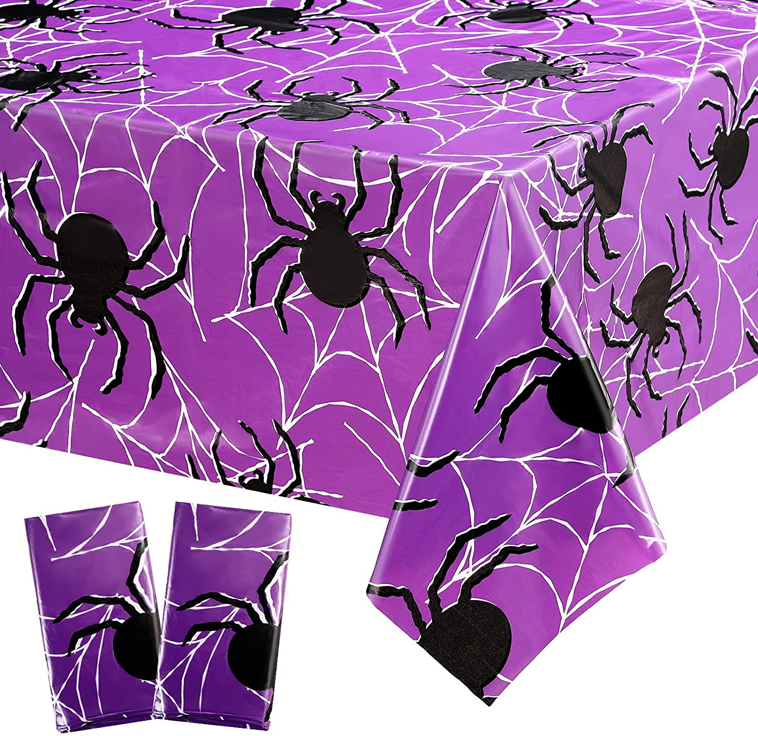 Halloween Table Covers Runner Plastic Cloth Party Supplies Decorations 