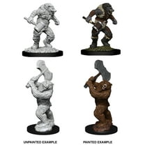 WizKids WZK73715 Dungeons & Dragons Nolzurs Marvelous Wereboar & Werebear W9 Miniature