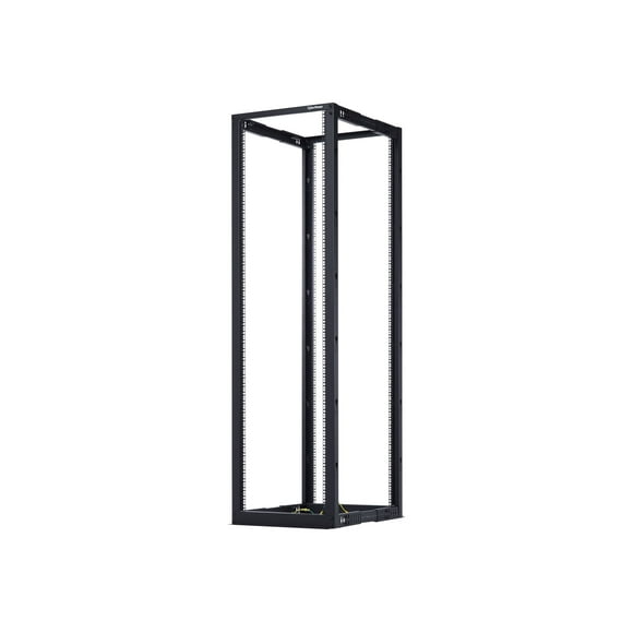 CyberPower Carbon CR45U40001 - Rack open frame - 4-post - black, RAL 9005 - 45U - 19"