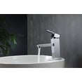thumbnail image 3 of Kube Bath Aqua Piazza Single Lever Bathroom Faucet, 3 of 3