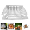 thumbnail image 3 of 1Ensemble Poêle à Griller Professionnelle en Acier Inoxydable pour Barbecue et Rôtissage avec Grande Capacité, 3 of 7