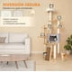 thumbnail image 3 of Mueble Rascador Para Gatos Poli Pets Savannah - Color Gris, 3 of 8