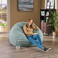 thumbnail image 2 of Poppy Indoor Water Resistant 4.5' Bean Bag, 2 of 7