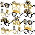 thumbnail image 2 of KatchOn, New Years Eve 2026 Glasses - Pack of 12 | New Years Eve Glasses 2026, New Years Eve Party Supplies 2026 | Happy New Year 2026 Sunglasses, Happy New Years Decorations 2026 | NYE Decorations, 2 of 8