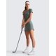 thumbnail image 3 of Falda Deportiva CRZ YOGA Dolphin de Cintura Alta Talle Grande, 3 of 5