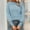 Blue, variant on Women's Fall Crew Neck Pullover Sweater Cute Long Puff Sleeve Knit Sweater Pompom Top Womens Long Sleeve Top plus Size Shirts for Women 4x Women Tops And Blouses Long Sleeve Acting Pro Tunic Long T