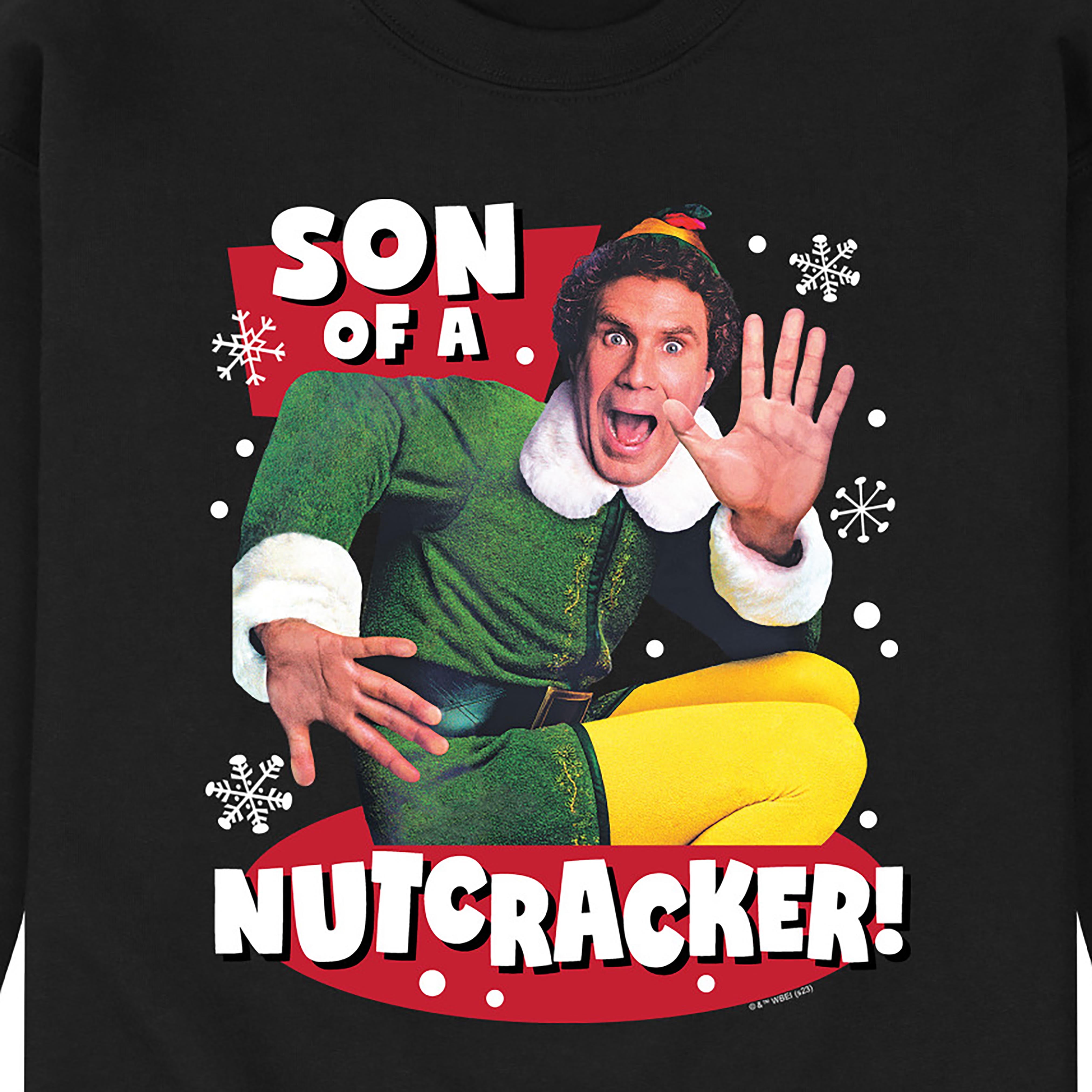 ELF - Christmas Son Of A Nutcracker - Men's Crew Neck Fleece Pullover