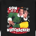 thumbnail image 3 of ELF - Christmas Son Of A Nutcracker - Men's Crew Neck Fleece Pullover, 3 of 5