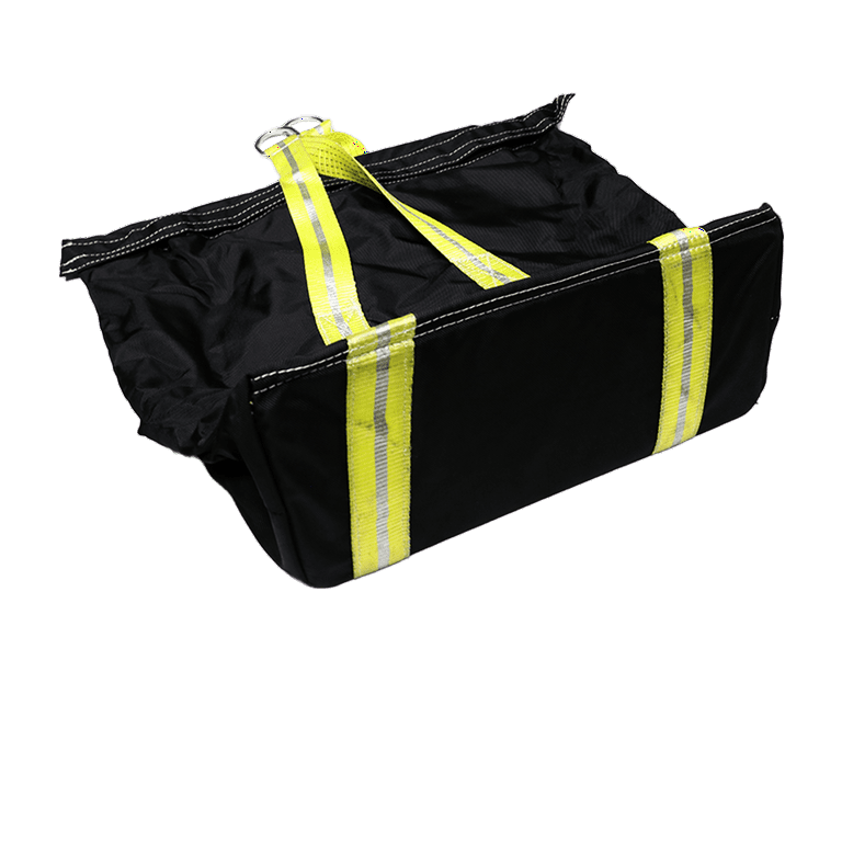 Canvas lifting shop bag