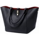 thumbnail image 1 of Bolso de mano SQLP, grande, para mujer, de diseñador, impermeable, negro, 1 of 6