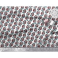 thumbnail image 3 of Soimoi Polyester Crepe Fabric Leaves & Floral Block Printed Craft Fabric by The Yard 52 Inch Wide, 3 of 4