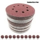 thumbnail image 4 of Muyoka Discos de lijado Pluokvzr, disco de gancho y bucle, almohadillas de lijadora orbital de papel de lija de 5 pulgadas y 8 orificios Muyoka Hogar, 4 of 7