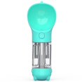thumbnail image 1 of 3 In 1 Multifunction Portable Dog Water Dispenser Is Safe And Non-toxic, 500ml Pet Travel Drink Cups With Grain Box And Brew Bag Box, Green, 1 of 5