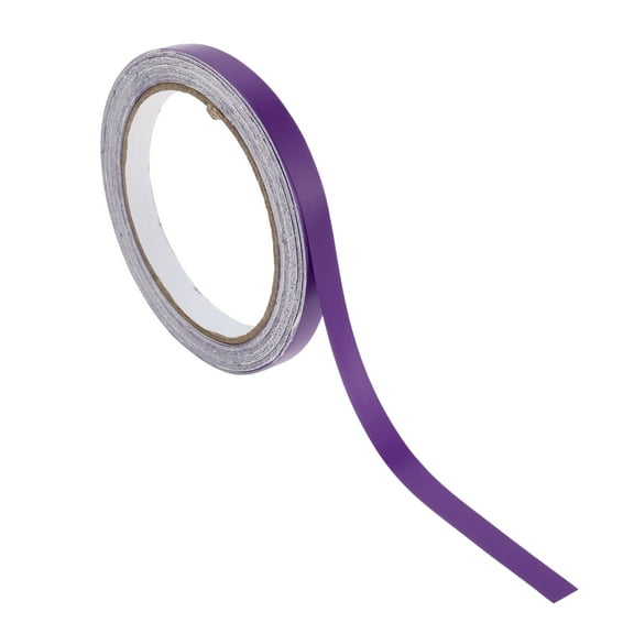 Unique Bargains Pinstripe Tape 15mmx10m Car Stripes Pinstripe Decals for Car Motorcycle and Boat Racing Stripes DIY Stickers Matte Purple 1 Pcs