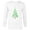 White, variant on Marvel Holiday Super Heroes Christmas Tree - Long Sleeve T-Shirt for Men - Customized-White