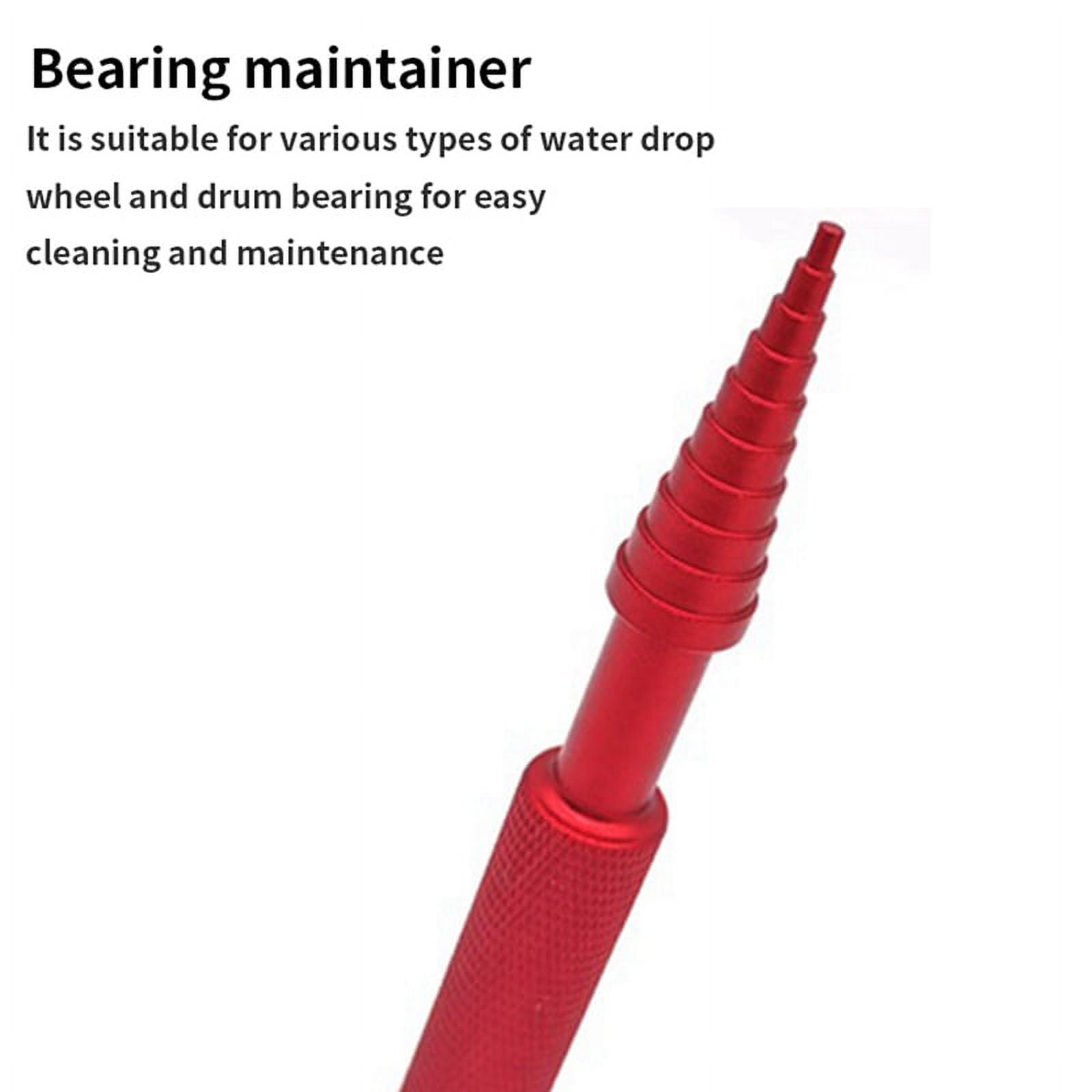 Reel Repair Tool Kit for Fishing Reel Removal Ball Bearing Maintenance  Spool Disassembling Wrench Fishing Tools Red 
