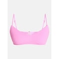 thumbnail image 5 of Time and Tru Women's and Women's Plus Ribbed Bralette Bikini Top, Sizes XS-3X, 5 of 5