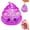 Purple, variant on Novelty Squishy Poop Glitter Stress Ball, Kawaii Poop Shape Squishies Sensory Toys for Ki+ds & Adults, Funny Squishy Poo Fidget Toys, Prank Gift, Party Favors, Assorted Colors