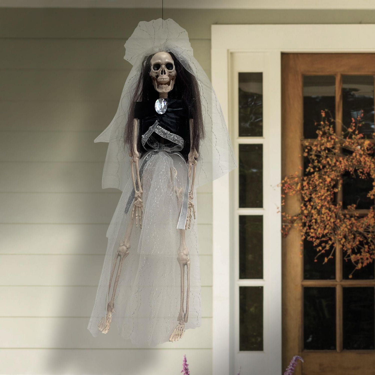 WAY TO CELEBRATE MARIÉE SQUELETTE 16" - BIJOUX