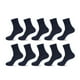 thumbnail image 5 of Calcetines para hombre Qarigey 10 Uds calcetín de tubo medio negocios poliéster regalos para adultos Type4 NO4, 5 of 6