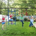 thumbnail image 7 of NAIZEA 60FT Ninja Warrior Obstacle Course (10 Obstacles), Ninja Slackline Kit for Kids, Durable Playset Equipment with 10 Complete Set-Monkey Bar,Swing, Climbing Ladder & Net, 7 of 7
