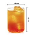 thumbnail image 2 of Vision Transparent Medium Glass Set Of 6 - 295ml Each, Clear | Borosilicate Glass Tumblers For Drinking Water, Cold Drinks - Flame Proof, Microwave & Dishwasher Safe | Ideal For Daily Use & Gifting, 2 of 5