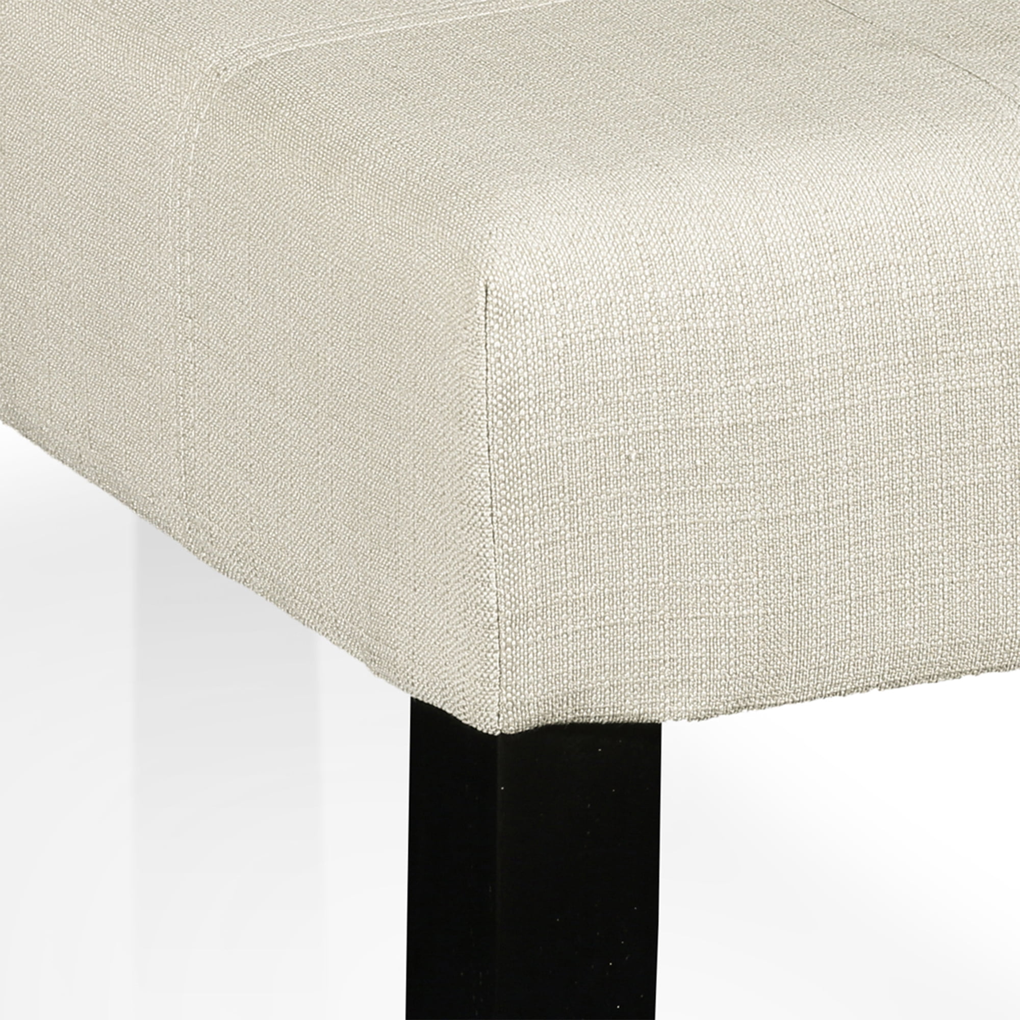 Furniture of America Diani Fabric Upholstered Accent Bench, Ivory