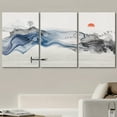 thumbnail image 2 of wall26-3 Panel Canvas Wall Art- Chinese Landscape Painting-Wall Bedroom Living Room Home Decoration - 24"x36" x 3 Panels, 2 of 5