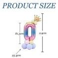 thumbnail image 5 of Large Size Balloon Set Children's Balloon for First Birthday Party Aluminum Foil Balloon Set, 5 of 5