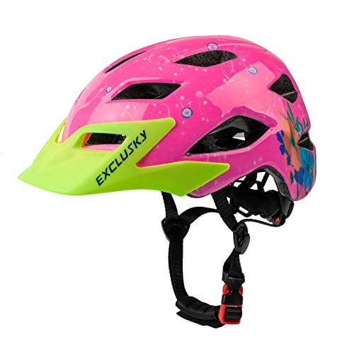 Ages 5-14 Lightweight Youth Roller Skate New Exclusky Kids Bike Helmet 