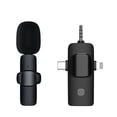 thumbnail image 1 of Micrófono inalámbrico con clip para collar K3/K8/K9/K35 para exteriores, transmisión en vivo, grabación de teléfonos móviles, micrófono con reducción de ruido, 1 of 2