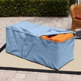 Budge 19" H Blue Patio Cushion Storage Bag Cover, AllSeasons