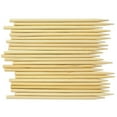 thumbnail image 2 of 210PC Sturdy Bamboo Sticks 6" Wooden Candy Apple Skewer Corn Dog Culinary Crafts, 2 of 5