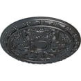 thumbnail image 3 of Ekena Millwork 20"OD x 1 5/8"P Baile Ceiling Medallion (Fits Canopies up to 3 1/4"), Hand-Painted Pewter, 3 of 7