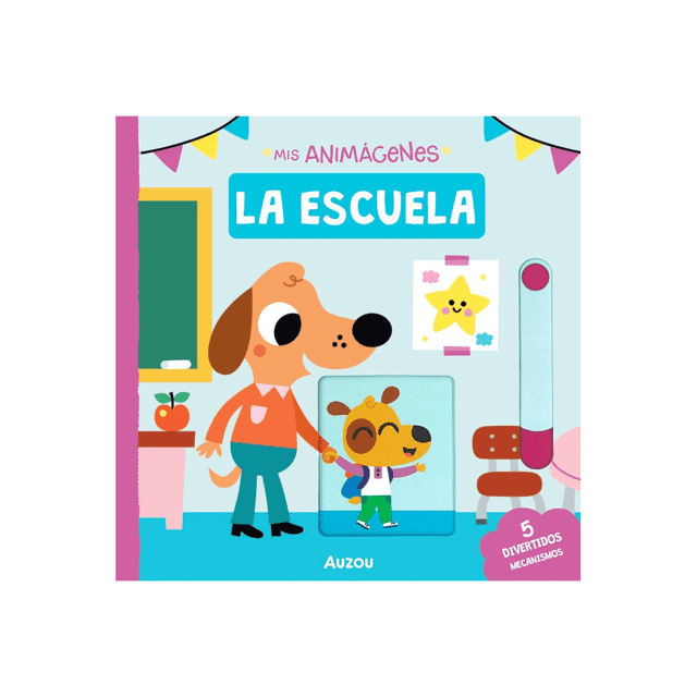 Libro Mis Animagenes La Escuela Pasta Dura, Autor Tiago Americo, Editorial Auzou