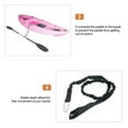 thumbnail image 5 of 2Pcs Kayak Canoe Elastic Paddle Leash Safety Fishing Rod Lanyard Rope Boat Accessories, 5 of 5