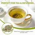 thumbnail image 2 of Soeos Whole Fennel Seeds, 8oz (227g) Resealable Bag, Non-GMO, Vegan, Gluten Free, Kosher, 2 of 6